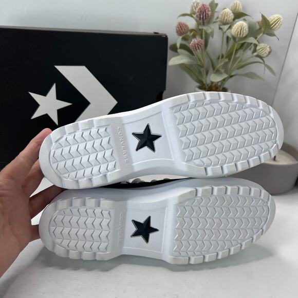 Converse Chuck Taylor All Star Lugged Heel Platform Shoes A03011C Girl's 4.5 - Picture 8 of 9